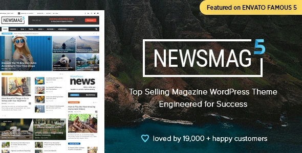 Newsmag Theme GPL v5.4.3.2 – Newspaper & Magazine WordPress Theme