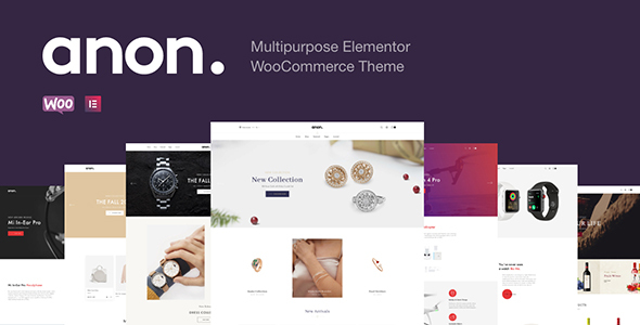 Anon Theme GPL v2.2.10 – Multipurpose Elementor WooCommerce Websites