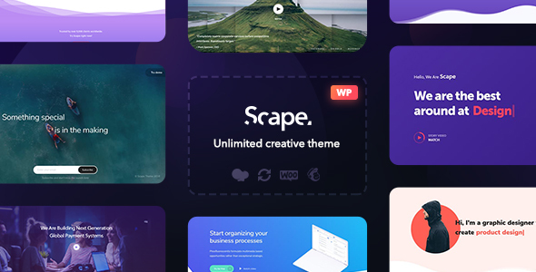 Scape Theme GPL v1.5.12 – Multipurpose WordPress Websites
